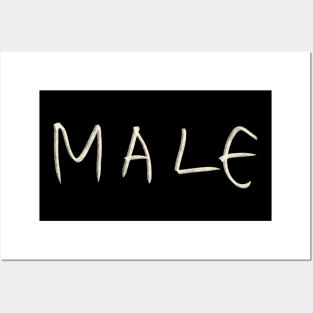 Male Posters and Art